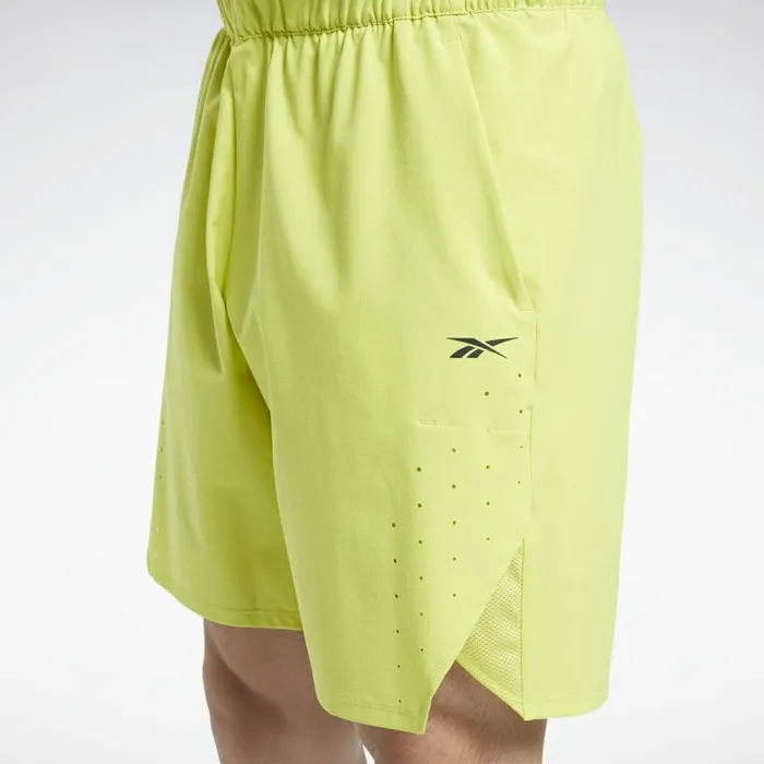 Shorts Mens Reebok United By Fitness Epic Shorts Chartreuse