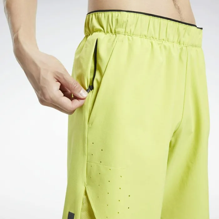 Shorts Mens Reebok United By Fitness Epic Shorts Chartreuse
