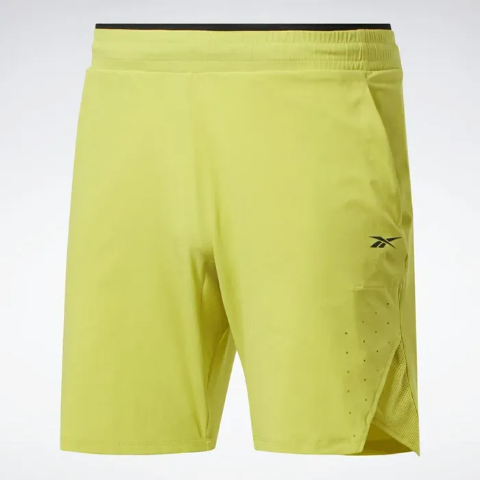 Shorts Mens Reebok United By Fitness Epic Shorts Chartreuse