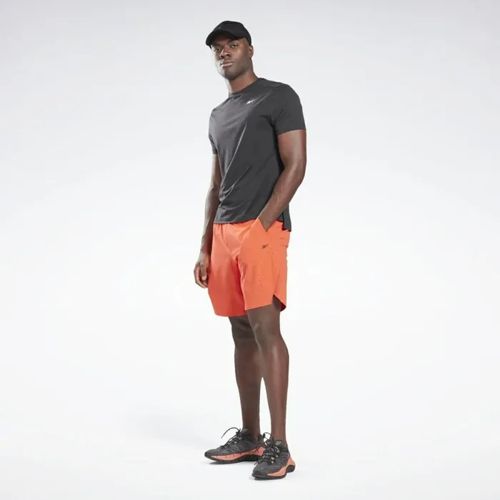 Shorts Mens Reebok United By Fitness Epic Shorts Dynamic Red