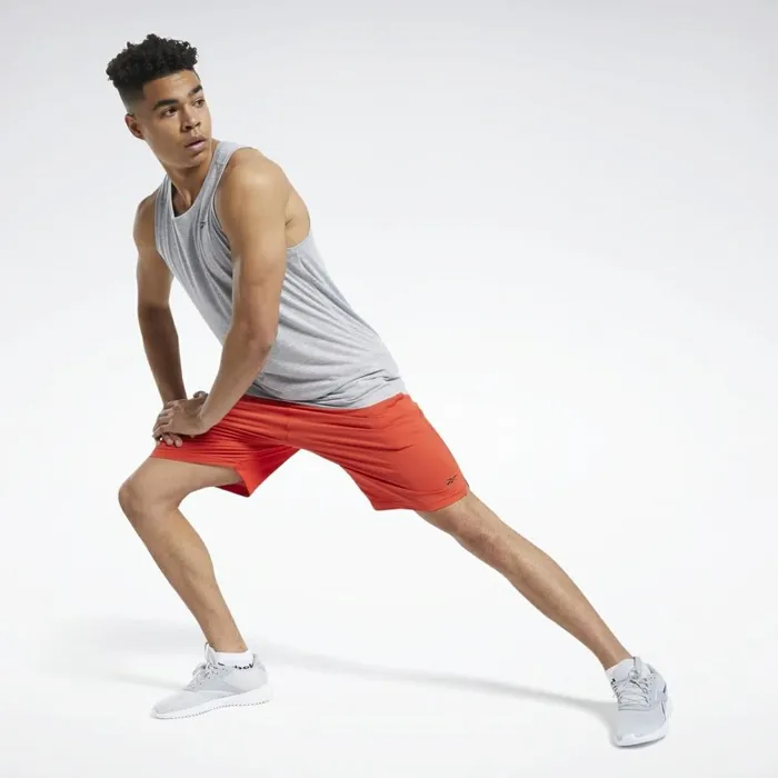 Shorts Mens Reebok Workout Ready ACTIVCHILL Shorts Instinct Red