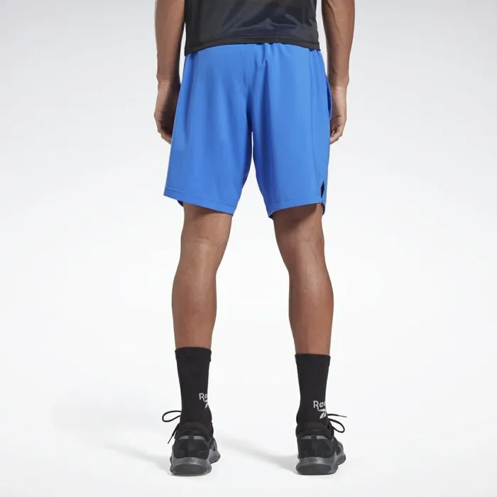 Shorts Mens Reebok Workout Ready Graphic Shorts Court Blue
