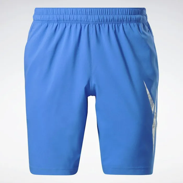 Shorts Mens Reebok Workout Ready Graphic Shorts Court Blue