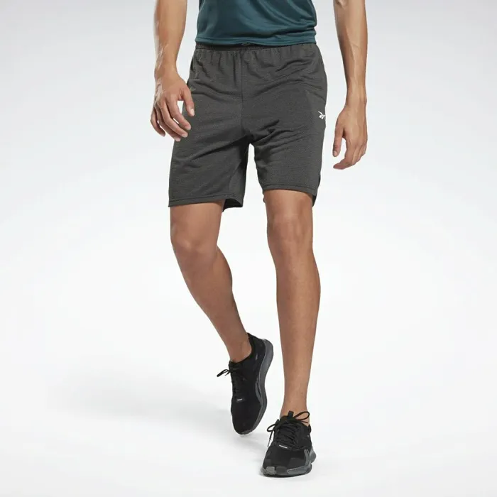 Shorts Mens Reebok Workout Ready Mlange Shorts Black