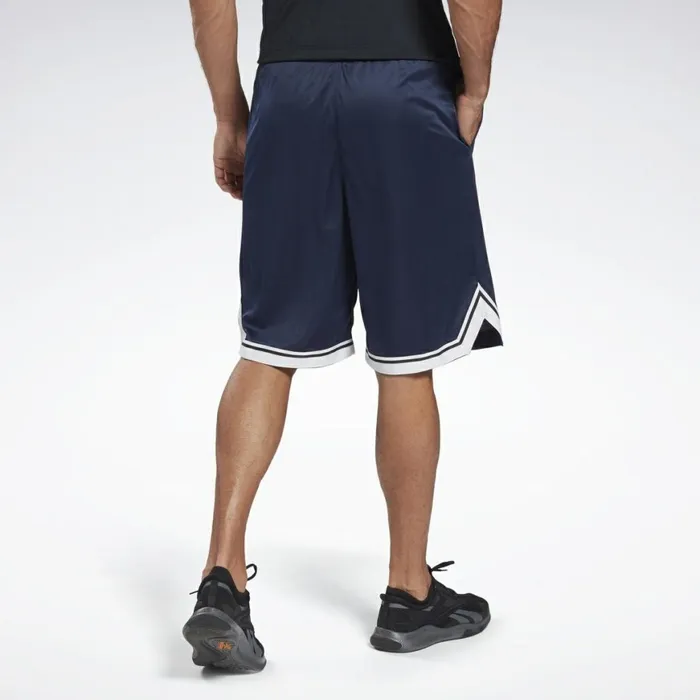 Shorts Mens Reebok Workout Ready Mesh Shorts Vector Navy