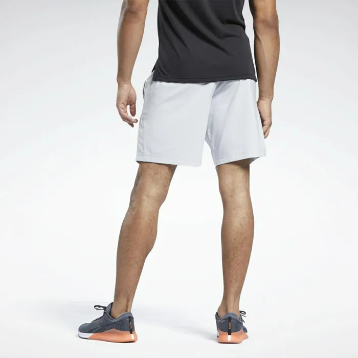 Shorts Mens Reebok Workout Ready Shorts Pure Grey 2