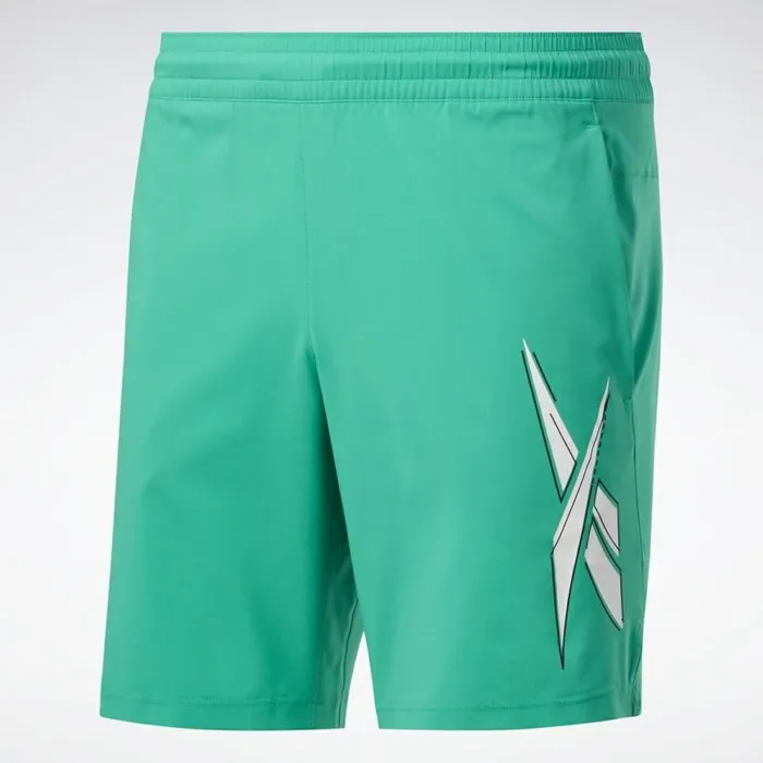 Shorts Mens Reebok Workout Ready Shorts Turquoise