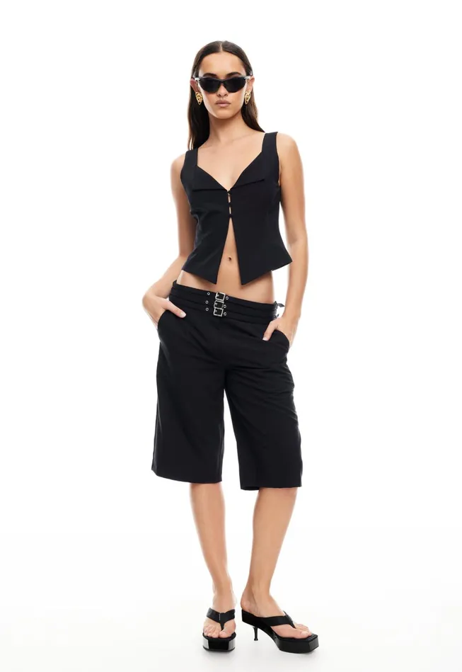 Shorts Women Lioness Fashion BACKSTAGE JORT Onyx