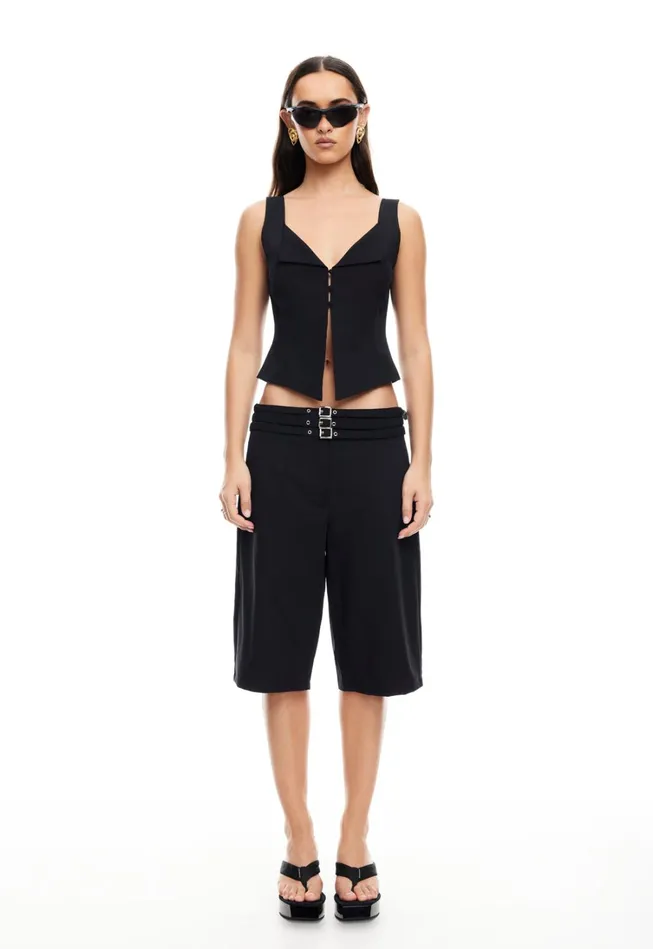 Shorts Women Lioness Fashion BACKSTAGE JORT Onyx Shorts Women Lioness Fashion BACKSTAGE JORT Onyx