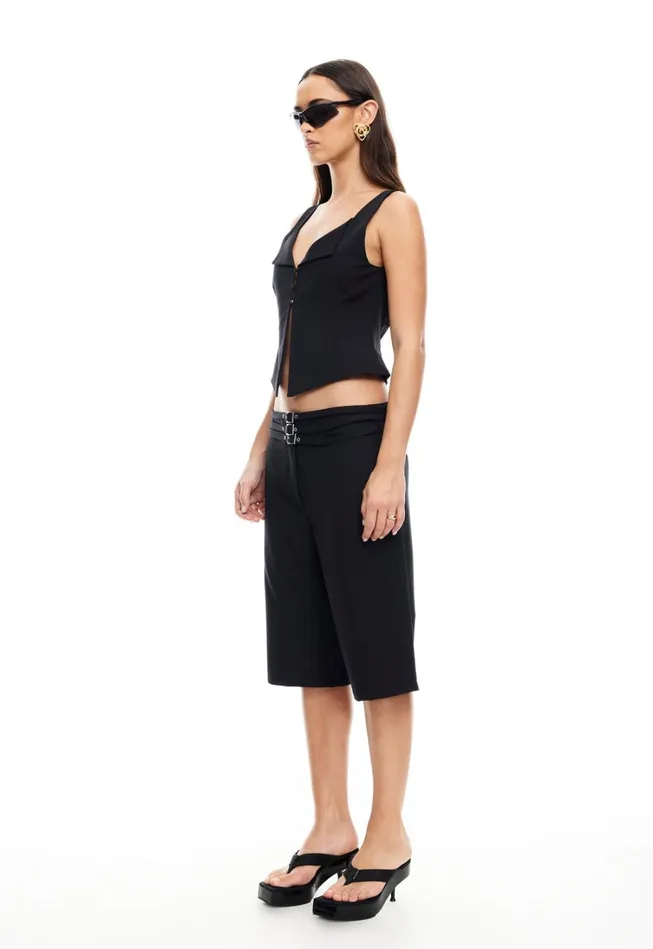 Shorts Women Lioness Fashion BACKSTAGE JORT Onyx Shorts Women Lioness Fashion BACKSTAGE JORT Onyx