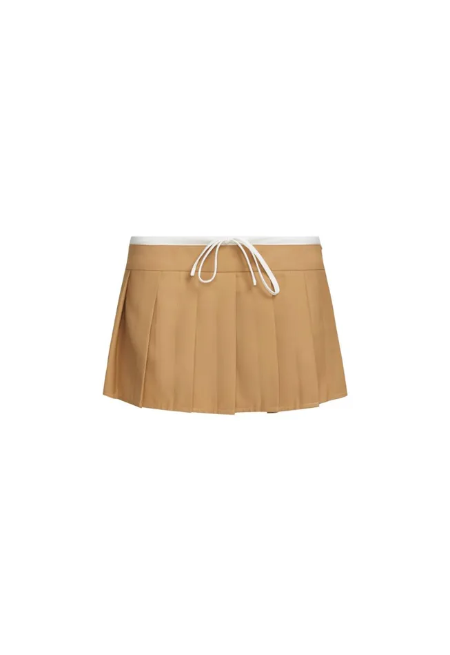 Shorts Women Lioness Fashion DYNASTY MINI SKORT Camel Shorts Women Lioness Fashion DYNASTY MINI SKORT Camel