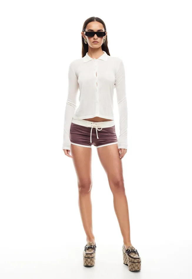 Shorts Women Lioness Fashion SERENA SHORT Chestnut Shorts Women Lioness Fashion SERENA SHORT Chestnut