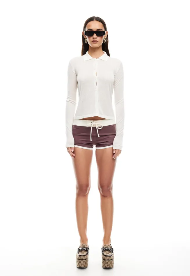 Shorts Women Lioness Fashion SERENA SHORT Chestnut Shorts Women Lioness Fashion SERENA SHORT Chestnut
