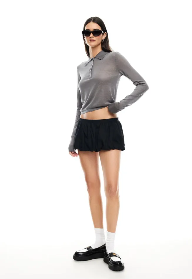 Shorts Women Lioness Fashion UN TUTU MINI SKORT Onyx Shorts Women Lioness Fashion UN TUTU MINI SKORT Onyx