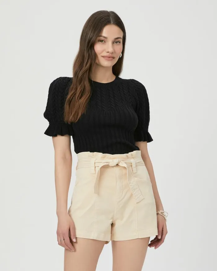 Shorts Women PAIGE Anessa Short 8211 Blonde Sand Shorts Women PAIGE Anessa Short 8211 Blonde Sand