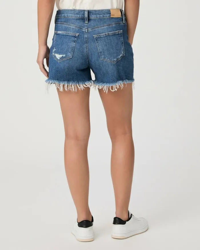 Shorts Women PAIGE Asher Short Maternity 8211 Chillin Destructed