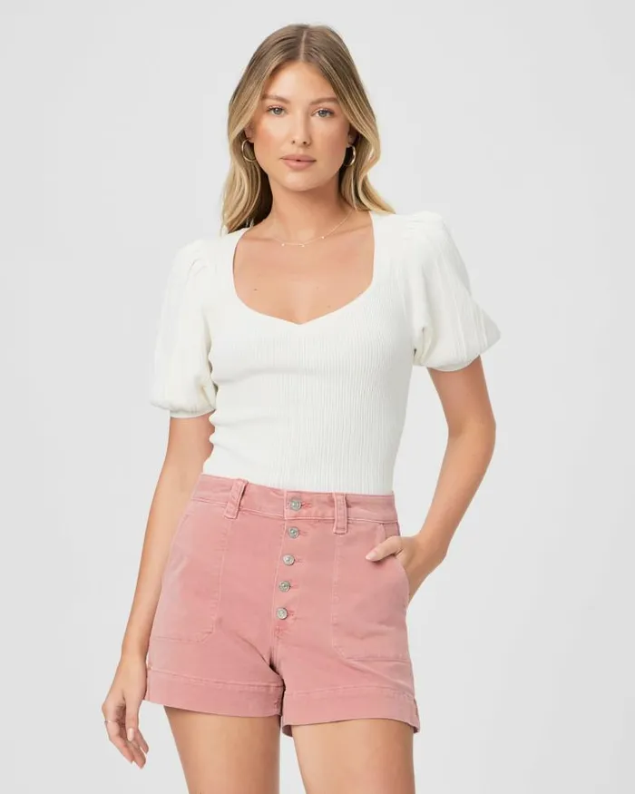 Shorts Women PAIGE Masylie Short 8211 Vintage Soft Terracotta