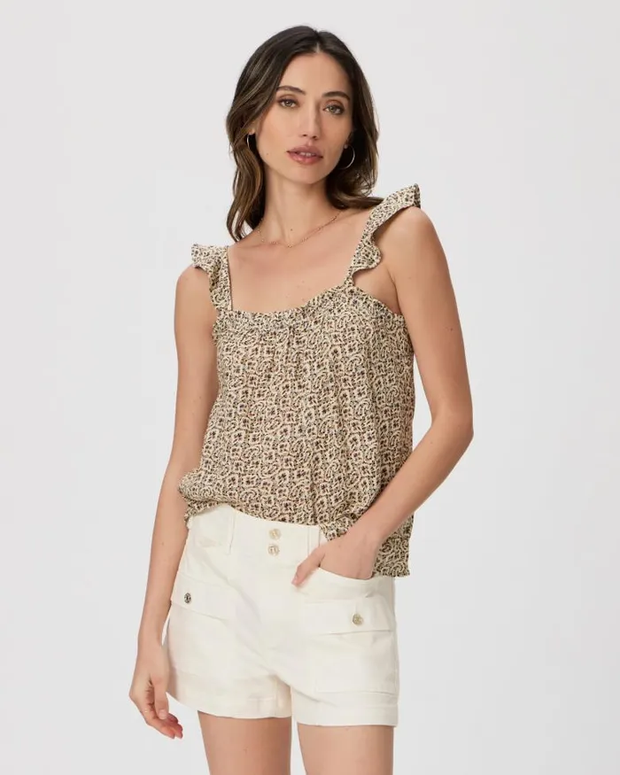 Shorts Women PAIGE Olivia Cargo Short 8211 Quartz Sand