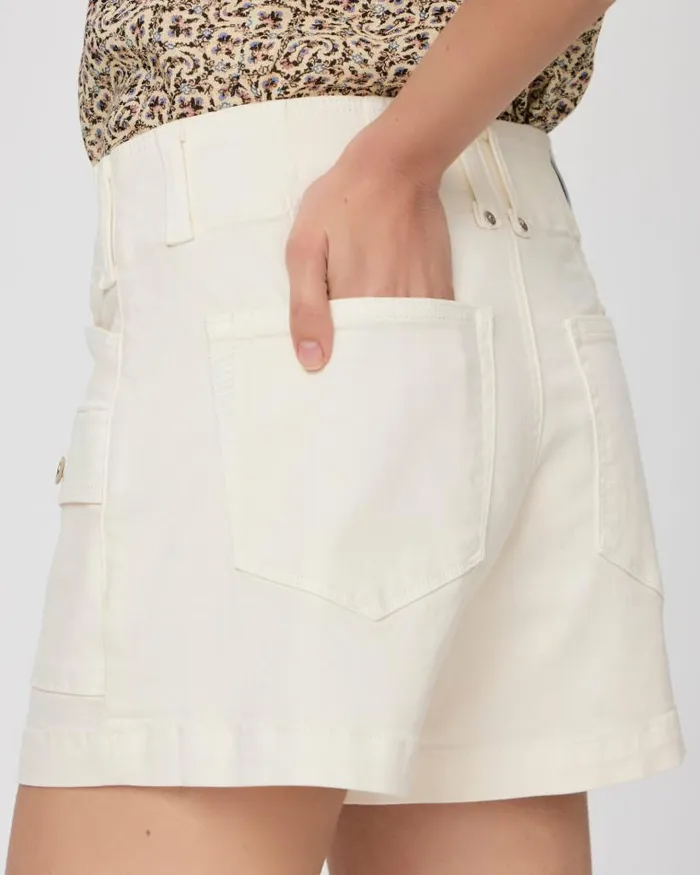 Shorts Women PAIGE Olivia Cargo Short 8211 Quartz Sand