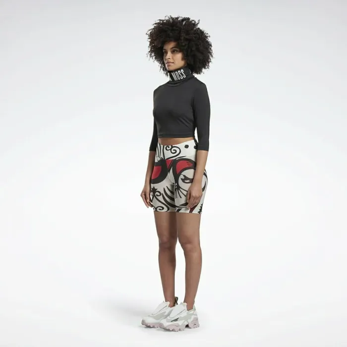 Shorts Womens Reebok By Pyer Moss Sankofa Bike Shorts White
