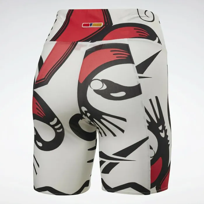 Shorts Womens Reebok By Pyer Moss Sankofa Bike Shorts White