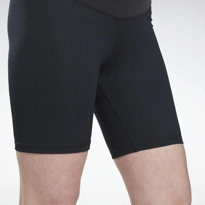 Shorts Womens Reebok Maternity Bike Shorts Black