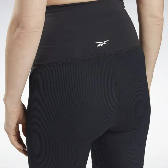 Shorts Womens Reebok Maternity Bike Shorts Black