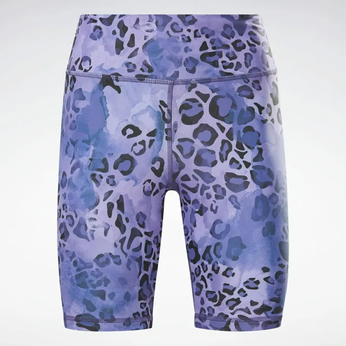 Shorts Womens Reebok Modern Safari Bike Shorts Vector Navy Hyper Purple