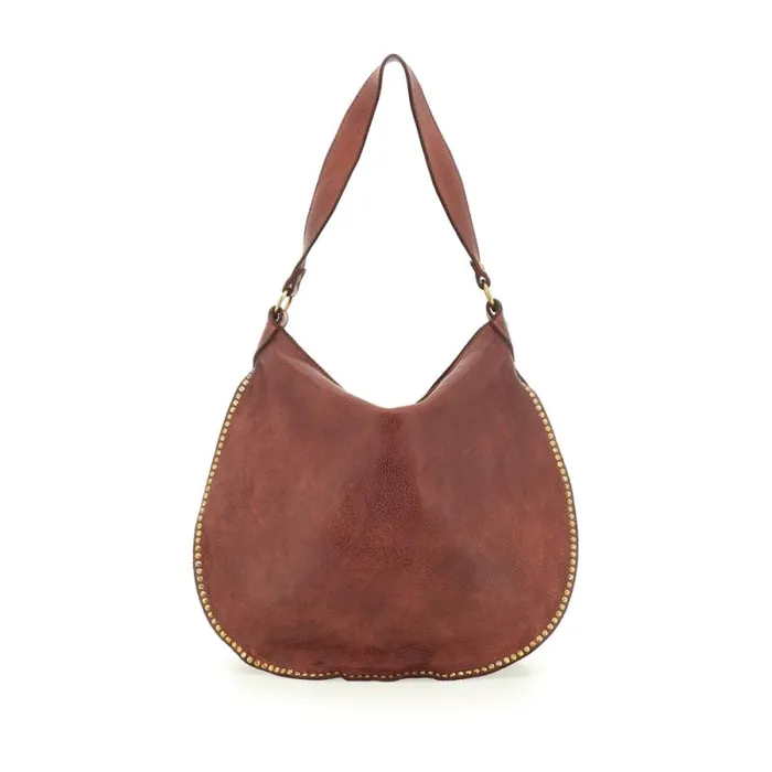 ShoulderHobo Bag Women Campomaggi Kura Red