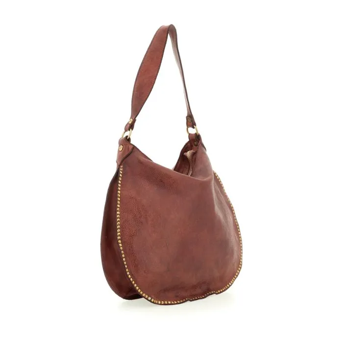 ShoulderHobo Bag Women Campomaggi Kura Red ShoulderHobo Bag Women Campomaggi Kura Red