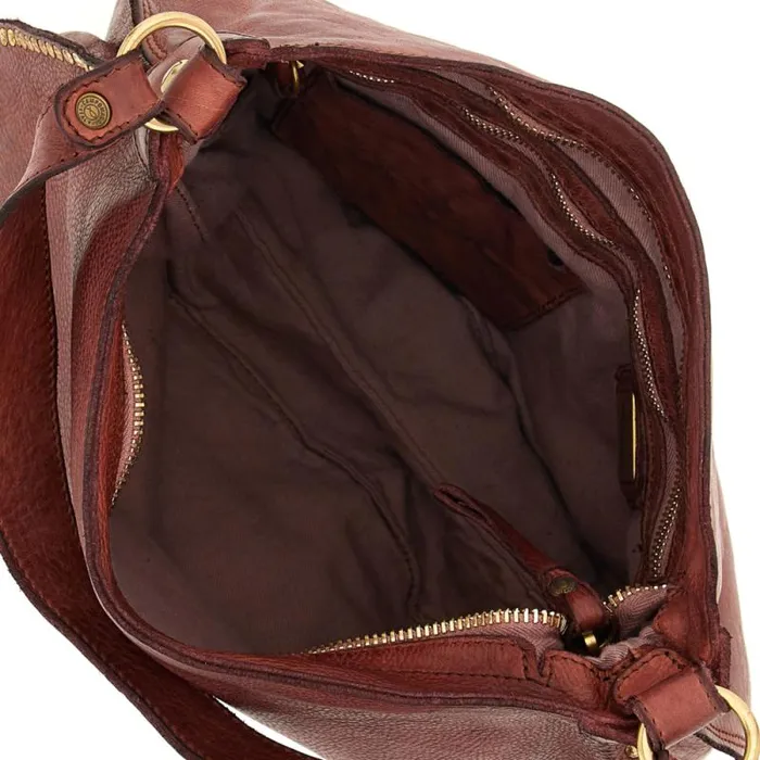 ShoulderHobo Bag Women Campomaggi Kura Red ShoulderHobo Bag Women Campomaggi Kura Red