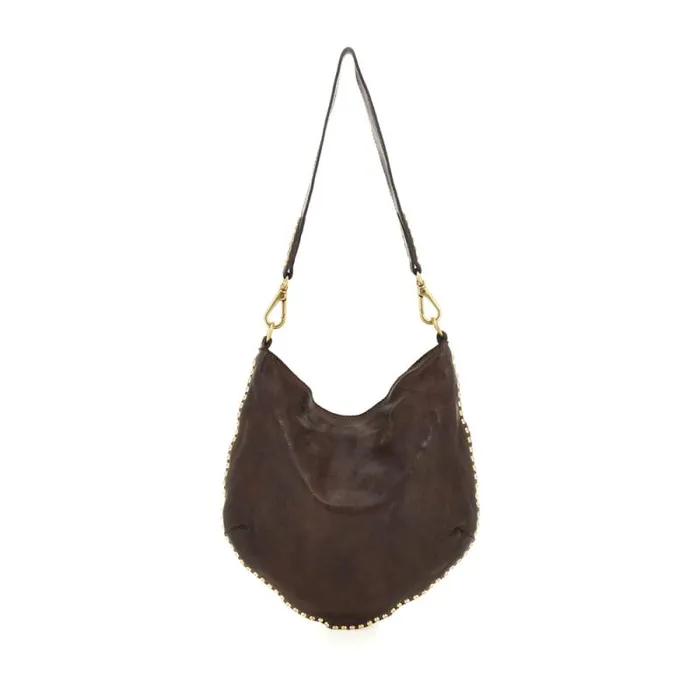 ShoulderHobo Bag Women Campomaggi Malachite Brown