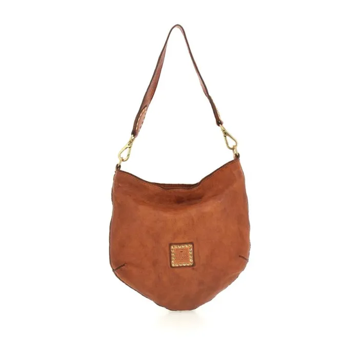 ShoulderHobo Bag Women Campomaggi Malachite Cognac ShoulderHobo Bag Women Campomaggi Malachite Cognac