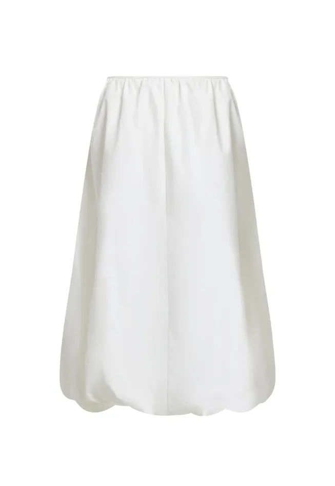 Skirts Women Lioness Fashion INTUITION BUBBLE MIDI SKIRT Ivory Skirts Women Lioness Fashion INTUITION BUBBLE MIDI SKIRT Ivory