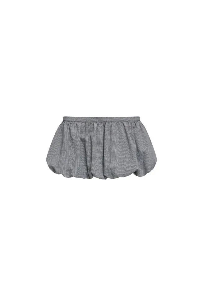 Skirts Women Lioness Fashion UN TUTU MINI SKORT Onyx Gingham