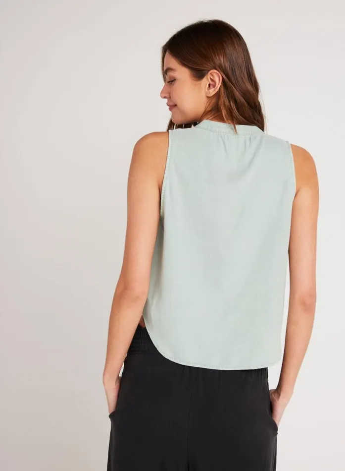 Sleeveless Pullover 8211 Oasis Green Women Bella Dahl Sleeveless