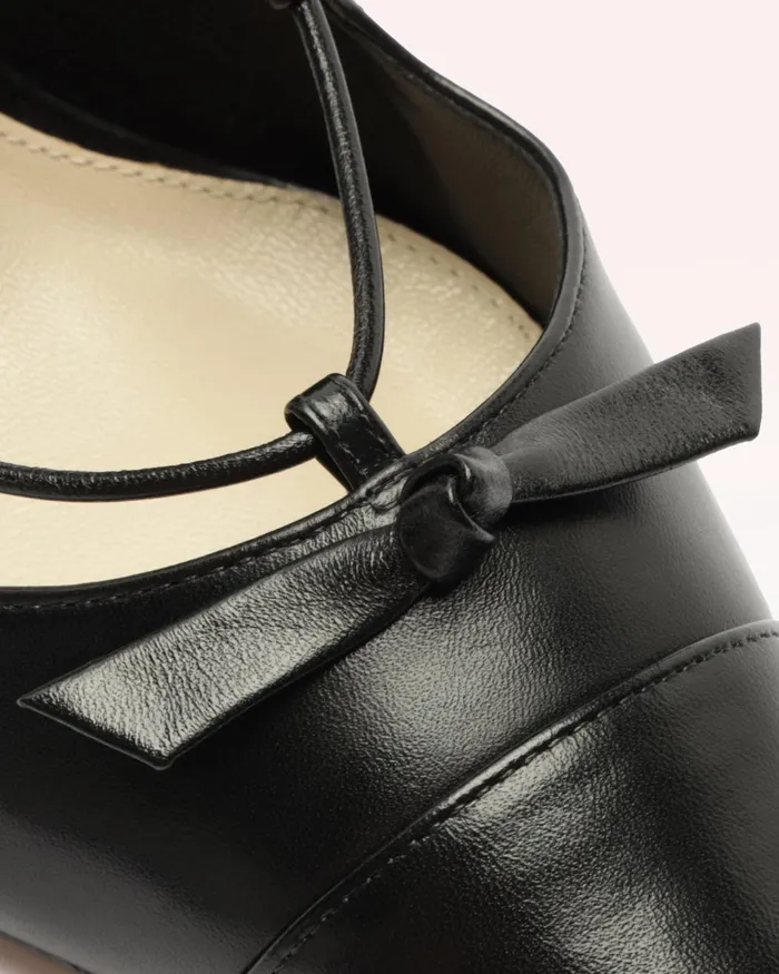 Slim Clarita Lace Up Pointed Toe Heels Black Women Alexandre Birman Pumps