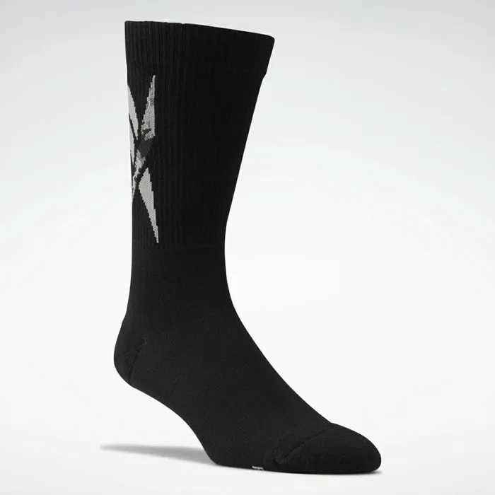 Socks MensWomens Reebok Classics Graphic Socks Black