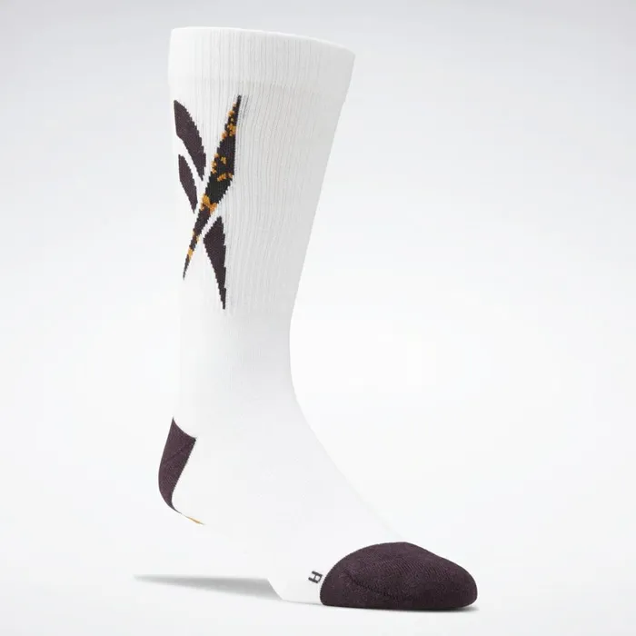 Socks MensWomens Reebok Classics Graphic Socks White
