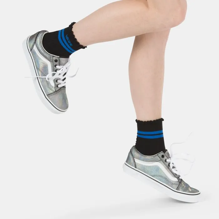 Socks Women Vans Ruffed Up Sock Black