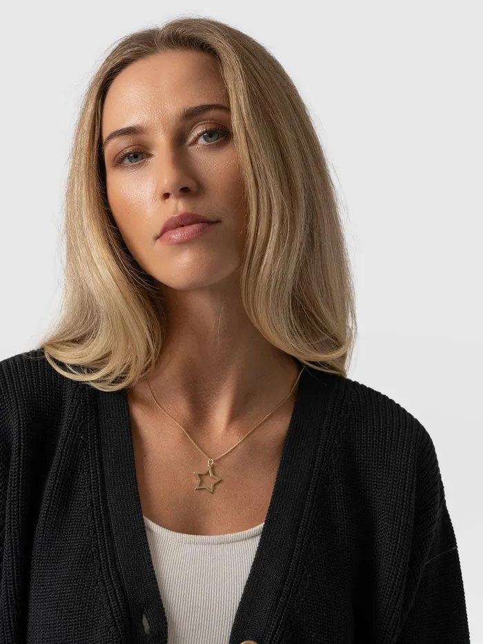 Soho Crop Cardigan 8211 Black Black Women Saint And Sofia Knitwear