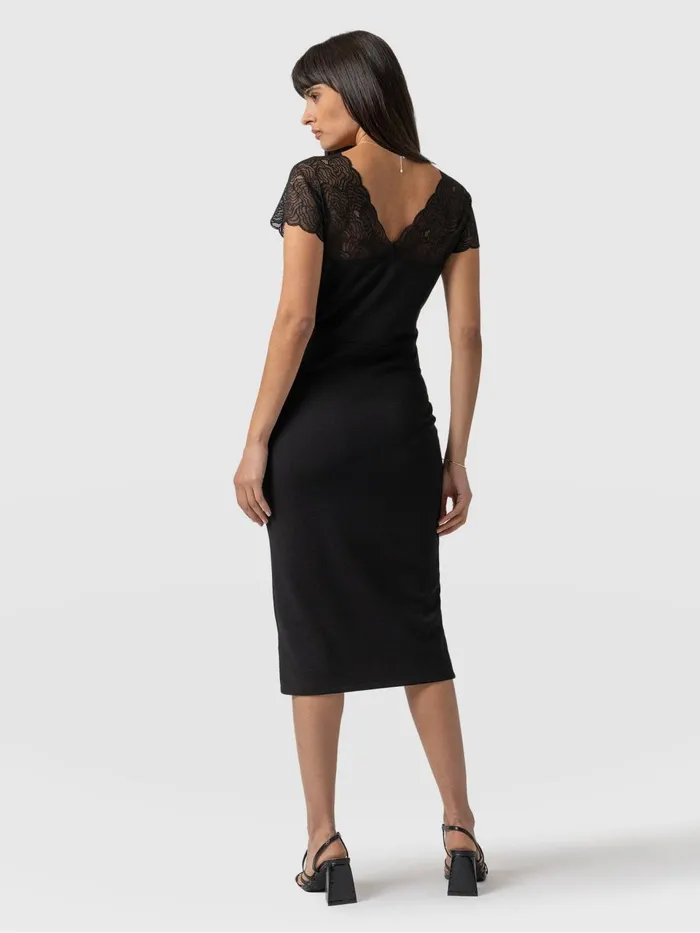 Sophia Lace Dress 8211 Black Black Women Saint And Sofia Dresses