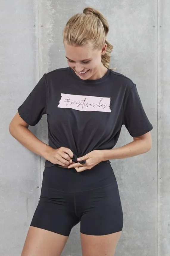 Sosandar Black High Waisted Super Stretch Activewear Shorts Black Women Activewear