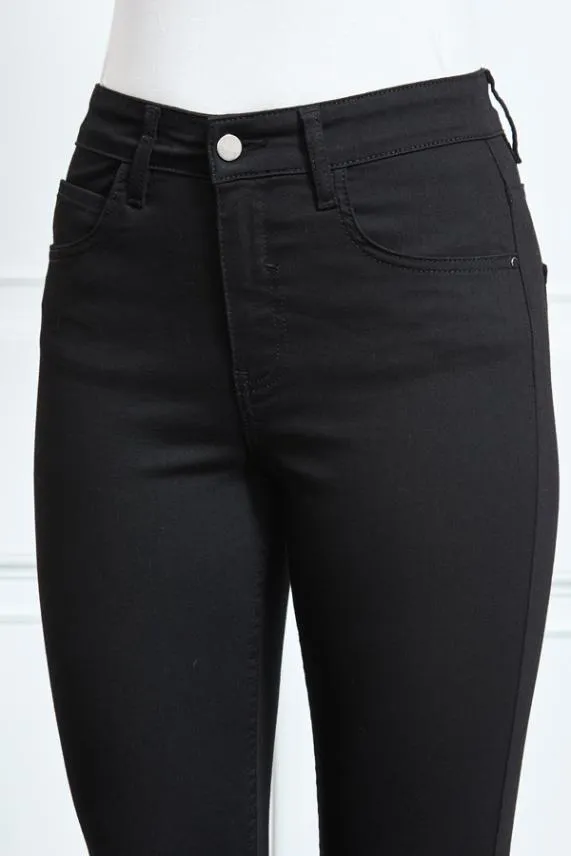 Sosandar Black Perfect Skinny Jeans Black Women Jeans and Jeggings