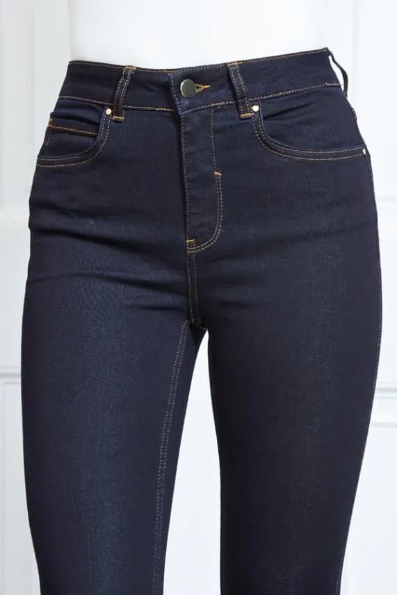 Sosandar Dark Navy Denim Perfect Skinny Jeans Dark Navy Women Jeans and Jeggings
