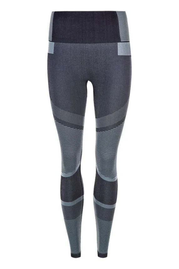 Sosandar Indigo Blue UltraSculpt High Waisted Activewear Leggings Indigo Blue Women Activewear