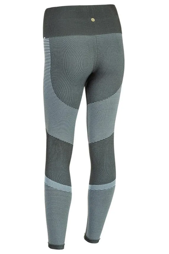 Sosandar Khaki Green UltraSculpt High Waisted Activewear Leggings Khaki Green Women Activewear