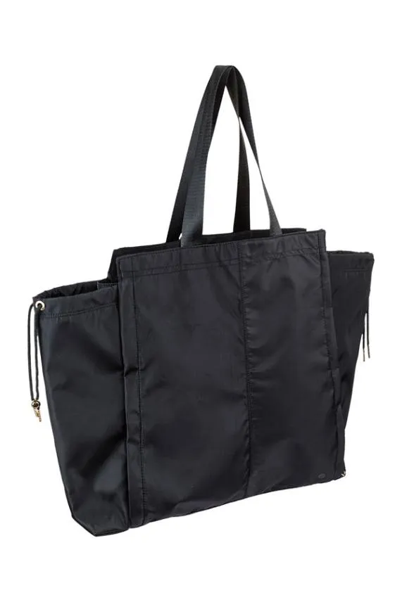 Sosandar Namaste Black Yoga Shoulder Bag Black Women Bags and Belts