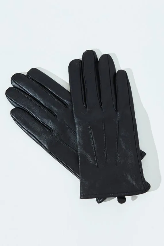 Sosandar Perth Black Luxury Soft Leather Gloves Black Women Hats Scarves and Gloves Sosandar Perth Black Luxury Soft Leather Gloves Black Women Hats Scarves and Gloves