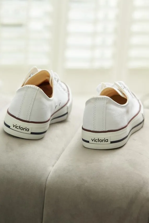 Sosandar Victoria Blanco Canvas Trainers Women Trainers 8211 Superga and Victoria